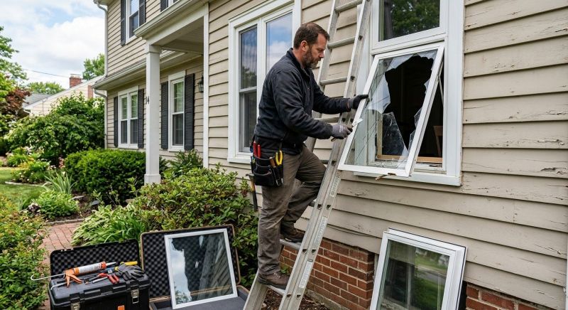 Damaged Window Repair in Olathe, KS